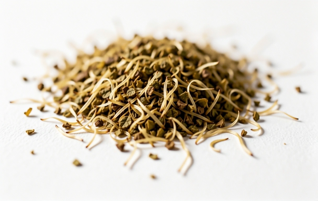 Herbes médicinales séchées