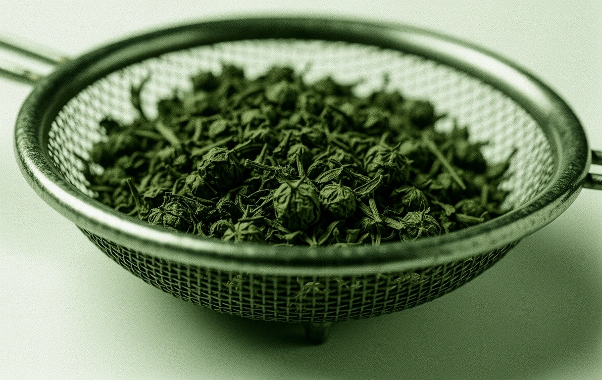 Herbes médicinales séchées
